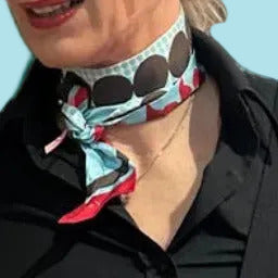 Bowie SCHNEEWITTCHEN, 5 x 140 cm, Seidentwill 16m/m, Perle am Rand