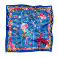 Carree Grand STERNTALER, 90x90cm, Seidentwill 18m/m, handrollierter Saum, Perle am Rand